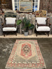 Vintage Turkish Anatolian Rug - 3'1" x 4'2"