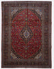 Vintage Persian Kashan Rug - 9'6" x 12'10"