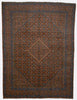 Vintage Persian Mahal Rug - 9'3" x 12'7"