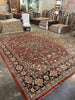Vintage Persian Mahal Rug - 10'3" x 13'11"
