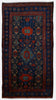 Vintage Persian Kurdish Rug - 4'3" x 7'7"