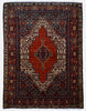 Vintage Persian Senneh Rug - 3'7" x 4'11"