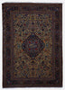 Vintage Persian Tabriz Rug - 4'4" x 6'1"