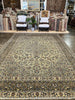 Vintage Persian Kashan Rug - 8'6" x 12'