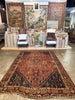 Vintage Persian Qashqai Rug - 6'3" x 9'10"