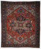 Antique Persian Serapi Rug - 12'10" x 14'11"