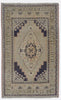 Vintage Turkish Oushak Rug - 3'9" x 6'1"