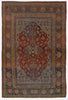 Vintage Turkish Anatolian Rug - 4'4" x 6'7"