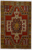 Vintage Turkish Anatolian Rug - 2'11" x 4'5"