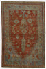 Vintage Turkish Oushak Rug - 3'10" x 5'8"