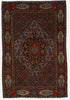 Antique Persian Senneh Rug - 4'4" x 6'6"
