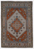 Vintage Turkish Anatolian Rug - 4'8" x 6'7"