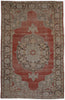 Vintage Turkish Anatolian Rug - 6'11" x 11'2"