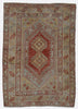 Vintage Turkish Anatolian Rug - 4'5" x 6'2"