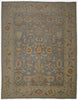Turkish Oushak Rug - 9'3" x 12'8"