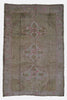 Vintage Turkish Kars Rug - 6'1" x 9'2"