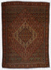 Antique Persian Senneh Rug - 4'6" x 6'4"