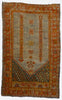 Vintage Turkish Oushak Rug - 3'8" x 5'11"