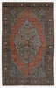 Vintage Turkish Anatolian Rug - 4'6" x 7'1"