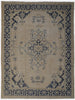 Vintage Turkish Oushak Rug - 6'10" x 8'9"