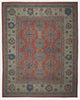 Turkish Oushak Rug - 8'7" x 10'9"