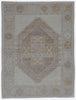 Turkish Oushak Rug - 4'1" x 5'4"