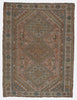 Vintage Turkish Anatolian Rug - 4' x 5'3"