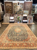 Vintage Persian Tabriz Rug - 7'8" x 10'11"