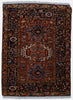 Vintage Persian Heriz Rug - 3'4" x 4'5"