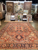 Antique Persian Heriz Rug - 9'8" x 13'7"
