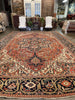 Antique Persian Serapi Rug - 12'9" x 19'
