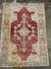 Vintage Turkish Kula Rug - 4' x 5'6"