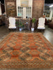 Antique Turkmen Turkoman Rug - 8' x 10'4"