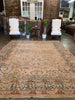 Antique Persian Bebikabad Rug - 9'1" x 11'