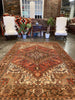 Vintage Persian Heriz Rug - 6'6" x 9'6"