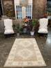 Turkish Oushak Rug - 4' x 6'4"