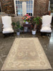 Turkish Oushak Rug - 4'2" x 6'2"