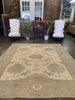 Turkish Oushak Rug - 8'1" x 9'7"