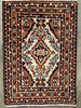 Vintage Persian Hamadan Rug - 1'8" x 2'5"