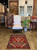 Vintage Persian Moshkabad Rug - 2'7" x 3'5"