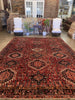 Vintage Persian Karajeh Rug - 10'1" x 13'3"