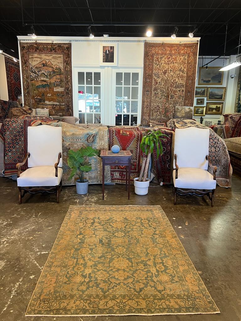 ✦vintage rug✦116cm×55cm　ペルシャ絨毯　トルバトヘイダリエ Area Rugs – Jubin