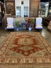 Vintage Persian Vees Rug - 8'2" x 10'3"