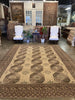 Vintage Turkmen Turkmen Rug - 9'6" x 12'4"