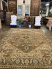 Vintage Persian Heriz Rug - 9'7" x 12'11"