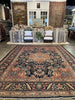 Vintage Persian Tabriz Rug - 9'10" x 12'9"