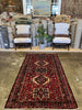 Vintage Persian Karajeh Rug - 3'7" x 6'3"