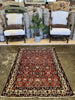 Vintage Persian Hamadan Rug - 3'6" x 4'8"