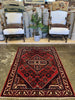 Vintage Persian Karajeh Rug - 3'8" x 5'