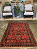Vintage Persian Hamadan Rug - 3'8" x 5'1"